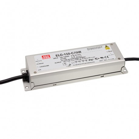 ELG-150-C1050B MEANWELL Драйвер LED AC-DC один выход Постоянного тока (CC) с PFC встроенный, Выход 143VDC / ..