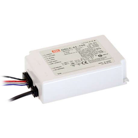 ODLC-65-1750DA MEANWELL LED-Driver AC/DC, Konstantstrom (CC) mit PFC-Eingang 180-295VAC Ausgang 36VDC / 1.75..