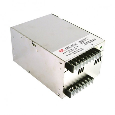 PSPA-1000-48 MEANWELL Fuente de alimentación formato caja, Entrada: 90-264VCA, Salida: 48VCC, 21A. Potencia:..