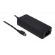 GSM120A24-R7B MEANWELL AC-DC Medical desktop adaptor, Output 24VDC / 5A, AC 3 pole IEC inlet, EN60601 2xMOPP