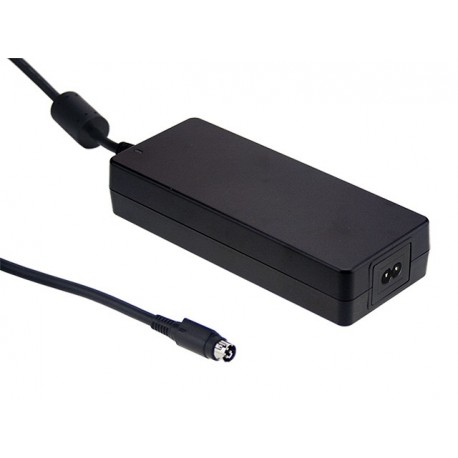 GSM160B15-R7B MEANWELL AC/DC-Desktopadapter mit Buchse IEC320-C8 2-pin-anschluss und aktiv-PFC, Ausgang 15VD..