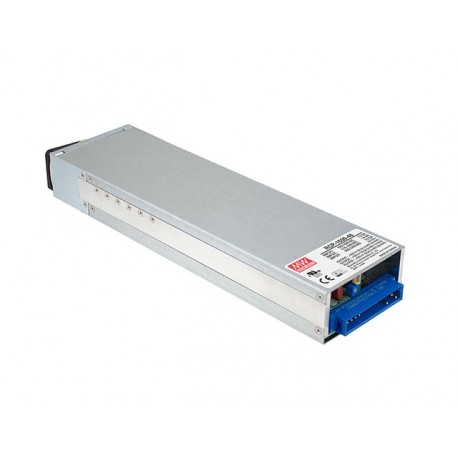 RCP-1600-48 MEANWELL Netzteil AC/DC für 19-zoll-Rack mit PFC, Ausgang 48VDC / 33.5 A, 1U-Profil, Stromauftei..