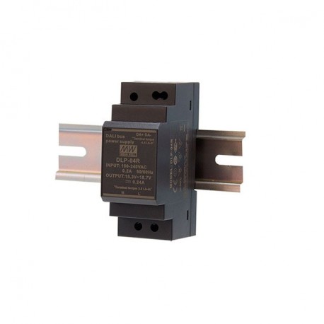 DLP-04R MEANWELL DALI Ultra Slim Bus di Alimentazione, l'Uscita del 18,7 VDC / 0.24A tipo di rotaie