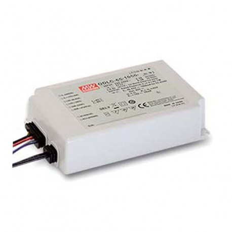 ODLC-65-700 MEANWELL LED-Driver AC/DC, Konstantstrom (CC) mit PFC-Eingang 180-295VAC Ausgang 93VDC / 0,7 A, ..