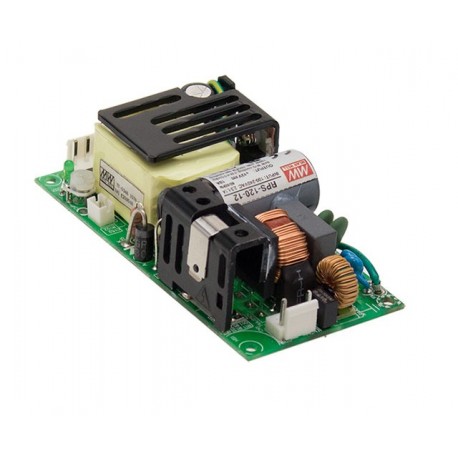 RPS-120-12 MEANWELL Alimentation AC-DC norme medicale à format ouvert, Sortie 12VDC / 7.0 A, EN60601 2xMOPP,..
