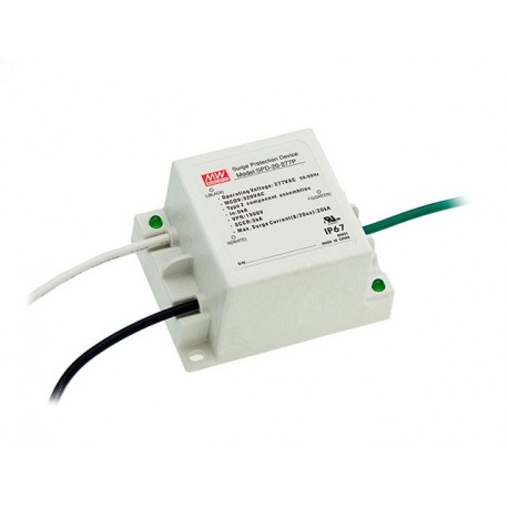 SPD-20-240P MEANWELL Surge protection device for 240VAC 50/60hZ, MCOV 300VAC, Voltage Protection R/ing 1500V..