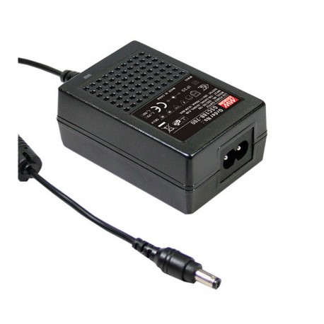 GSC18B-350 MEANWELL Driver LED formato sobremesa, Entrada: 90-277VCA, Salida: 350mA. 18,2W, Rango Tensión 26..