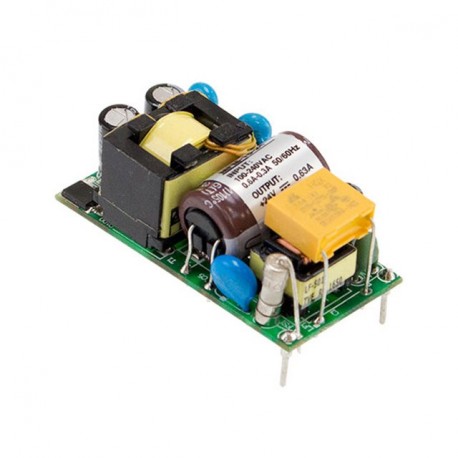 MFM-15-24 MEANWELL AC-DC Single output Medical Open frame power supply, Output 24VDC / 0.63A, PCB mount, 2xM..