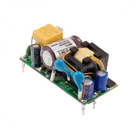 MFM-20-5 MEANWELL AC-DC Single output Medical Open frame power supply, Output 5VDC / 4A, PCB mount, 2xMOPP