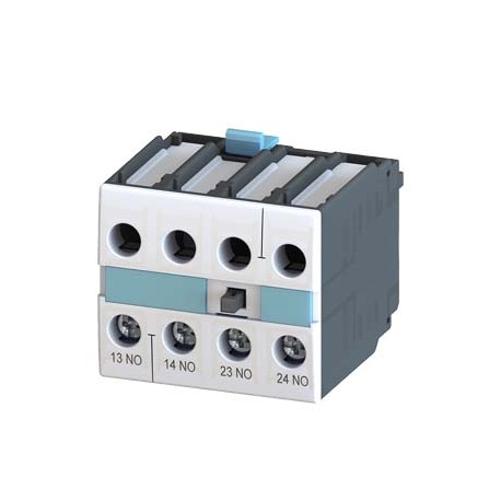 3RH1921-1MA20 SIEMENS Auxiliary switch block, 2 NC, EN 50005 2-pole screw terminal, for motor contactors, ca..