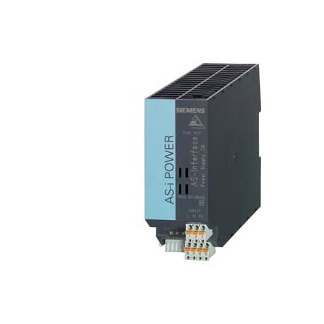 3RX9501-1BA00 SIEMENS AS-i Power 3 A 24 V DC AS-Interface power supply unit, IP20 IN: 24 V DC OUT: AS-i, 3 A..