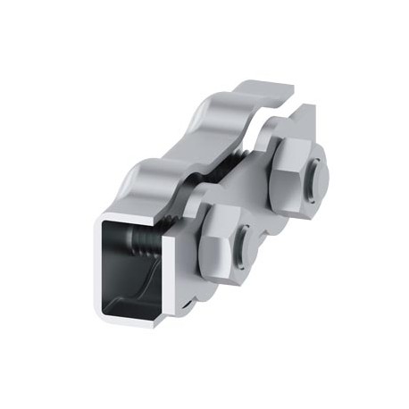 3SE7944-1AC SIEMENS morsetto per fune, duplex, 2x diametro 4 mm, in acciaio confezione per ogni set (4 pezzi)