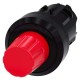 3SU1000-0HC20-0AA0 SIEMENS stop button, 22 mm, round, plastic, red, pushbutton raised, latchable after pushi..