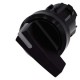 3SU1002-2CF10-0AA0 SIEMENS Illuminable selector switch, 22 mm, round, plastic, black, Selector switch long, ..