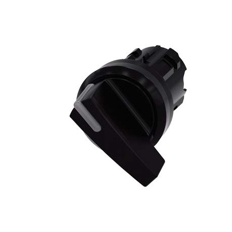 3SU1002-2CF10-0AA0 SIEMENS Knebelschalter beleuchtbar, 22 mm, rund, Kunststoff, schwarz, Knebel lang, 2 Scha..