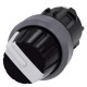 3SU1030-2AS60-0AA0 SIEMENS selector, 22 mm, redondo, plástico con anillo frontal de metal, blanco, botón gir..