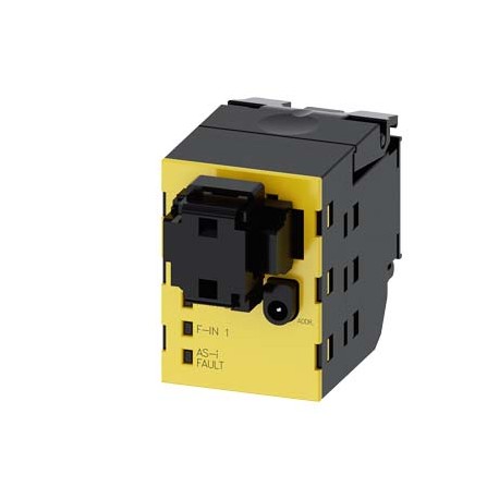 3SU1400-1EA10-4AA0 SIEMENS AS-Interface Modul, 2 sichere Eingänge, schwarz, Durchdringungstechnik, für Front..