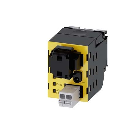 3SU1400-1EC10-4AA0 SIEMENS AS-Interface module, 2 safe inputs, 1 output, black, insulation displacement syst..