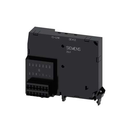 3SU1400-2HK10-6AA0 SIEMENS Electronics module for IO-Link, black, 8 inputs/outputs, 6 DI/2 DQ, Push-in, for ..