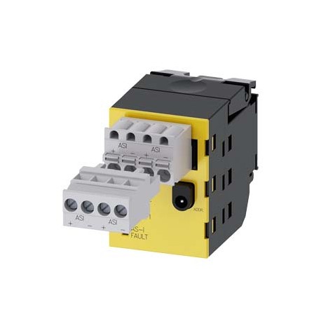 3SU1401-1EE20-2AA0 SIEMENS AS-Interface Modul, 2 sichere Eingänge, 1 LED, rot, 4-poliger Stecker mit Schraub..