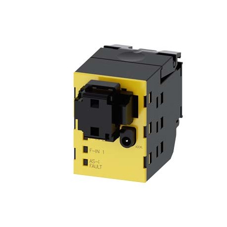 3SU1401-1EE20-4AA0 SIEMENS AS-Interface Modul, 2 sichere Eingänge, 1 LED, rot, Federzuganschluss und Durchdr..