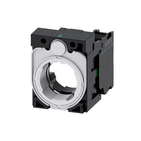 3SU1500-1AA10-1BA0 SIEMENS holder, 3-way, plastic, 1 NO, screw terminal