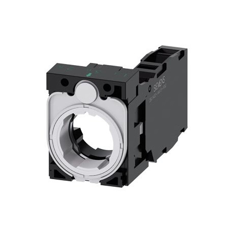 3SU1500-1AA10-1FA0 SIEMENS support, triple plastique, 1 NO +1 NF, borne à vis