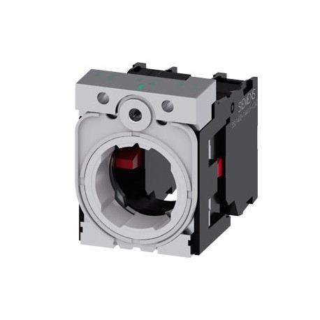 3SU1550-1AA10-1PA0 SIEMENS support, universel, triple plastique/métal, 1 NF, 1 NF, borne à vis nouveau desig..