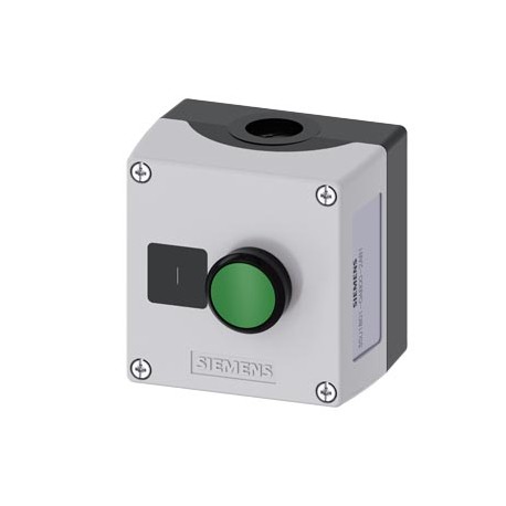 3SU1801-0AB00-2AB1 SIEMENS Enclosure for command devices, 22 mm, round, Enclosure material plastic, enclosur..