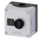 3SU1801-0AE00-2AB1 SIEMENS Enclosure for command devices, 22 mm, round, Enclosure material plastic, enclosur..