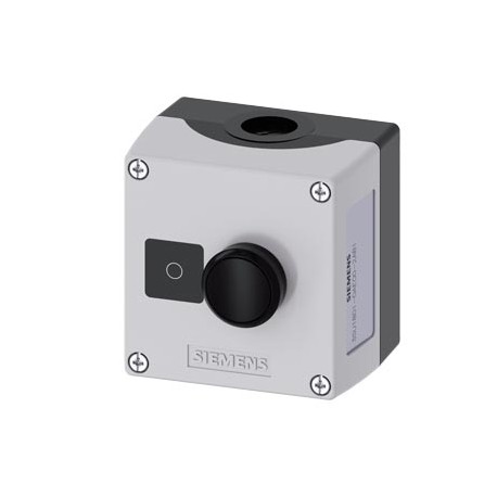 3SU1801-0AE00-2AB1 SIEMENS Enclosure for command devices, 22 mm, round, Enclosure material plastic, enclosur..