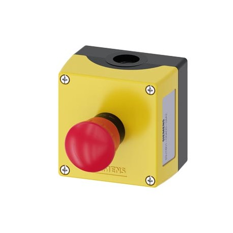 3SU1801-0NA00-2AA2 SIEMENS Enclosure for command devices, 22 mm, round, Enclosure material plastic, Enclosur..