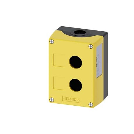 3SU1802-0AA00-0AB2 SIEMENS Boîtier pour appareils de commande, 22 mm, rond, Matériau du boîtier : plastique,..
