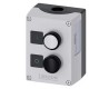 3SU1802-0AC00-2AB1 SIEMENS Enclosure for command devices, 22 mm, round, Enclosure material plastic, enclosur..