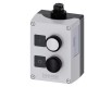3SU1802-0AC10-4HB1 SIEMENS Boîtier AS-Interface pour appareils de commande, 22 mm, rond, matériau du boîtier..