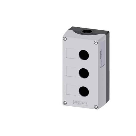 3SU1803-0AA00-0AB1 SIEMENS Enclosure for command devices, 22 mm, round, Enclosure material plastic, enclosur..