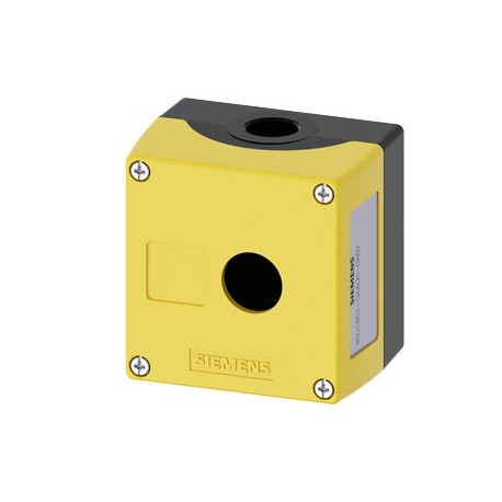 3SU1851-0AA00-0AB2 SIEMENS Enclosure for command devices, 22 mm, round, Enclosure material metal, Enclosure ..