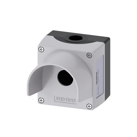 3SU1851-0AA00-0AC1 SIEMENS Enclosure for command devices, 22 mm, round, Enclosure material metal, enclosure ..