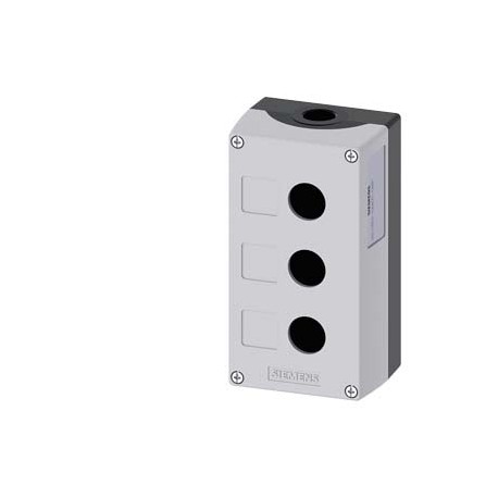 3SU1853-0AA00-0AB1 SIEMENS Enclosure for command devices, 22 mm, round, Enclosure material metal, enclosure ..