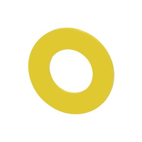 3SU1900-0BA31-0AA0 SIEMENS Washer for EMERGENCY STOP, yellow, without inscription, Outer diameter 45 mm, Ins..
