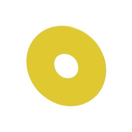 3SU1900-0BB31-0AA0 SIEMENS Washer for EMERGENCY STOP, yellow, without inscription, Outer diameter 75 mm, Ins..