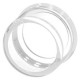 3SU1900-0DC70-0AA0 SIEMENS Capuchon protecteur en silicone pour bouton poussoir, haut, 22 mm, transparent