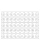 3SU1900-0KF10-0AA0 SIEMENS Hole drilling template for grid 30 mm x 40 mm, horizontal and vertical distance