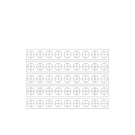 3SU1900-0KF10-0AA0 SIEMENS Hole drilling template for grid 30 mm x 40 mm, horizontal and vertical distance