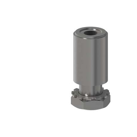 8WD4208-0EH SIEMENS adapter for single-hole mounting, mounting without feet and pipe, with thread M18, and f..