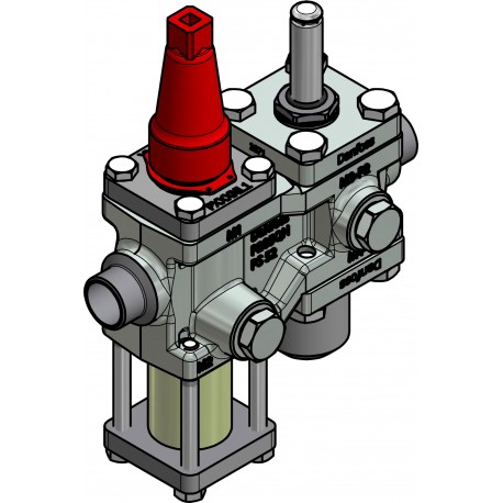 027L4547 DANFOSS REFRIGERATION Valve Station ICF 15-4-11