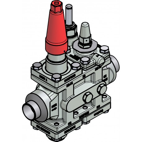 027L4133 DANFOSS REFRIGERATION Ventilstation