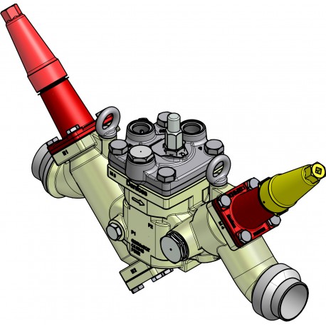 027L5027 DANFOSS REFRIGERATION Valve station, ICF 50-4-45S50