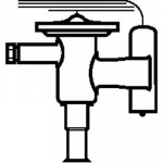 068U1905 DANFOSS REFRIGERATION Valvola di espansione termostatica TUB