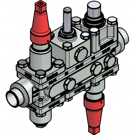 027L3390 DANFOSS REFRIGERATION Bloco de válvulas ICF 20-6-5HMB